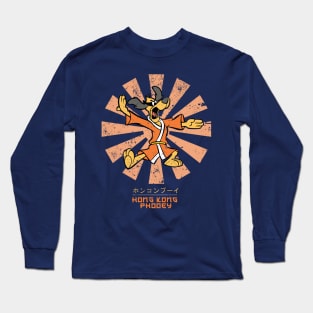 Hong Kong Phooey Retro Japanese Long Sleeve T-Shirt